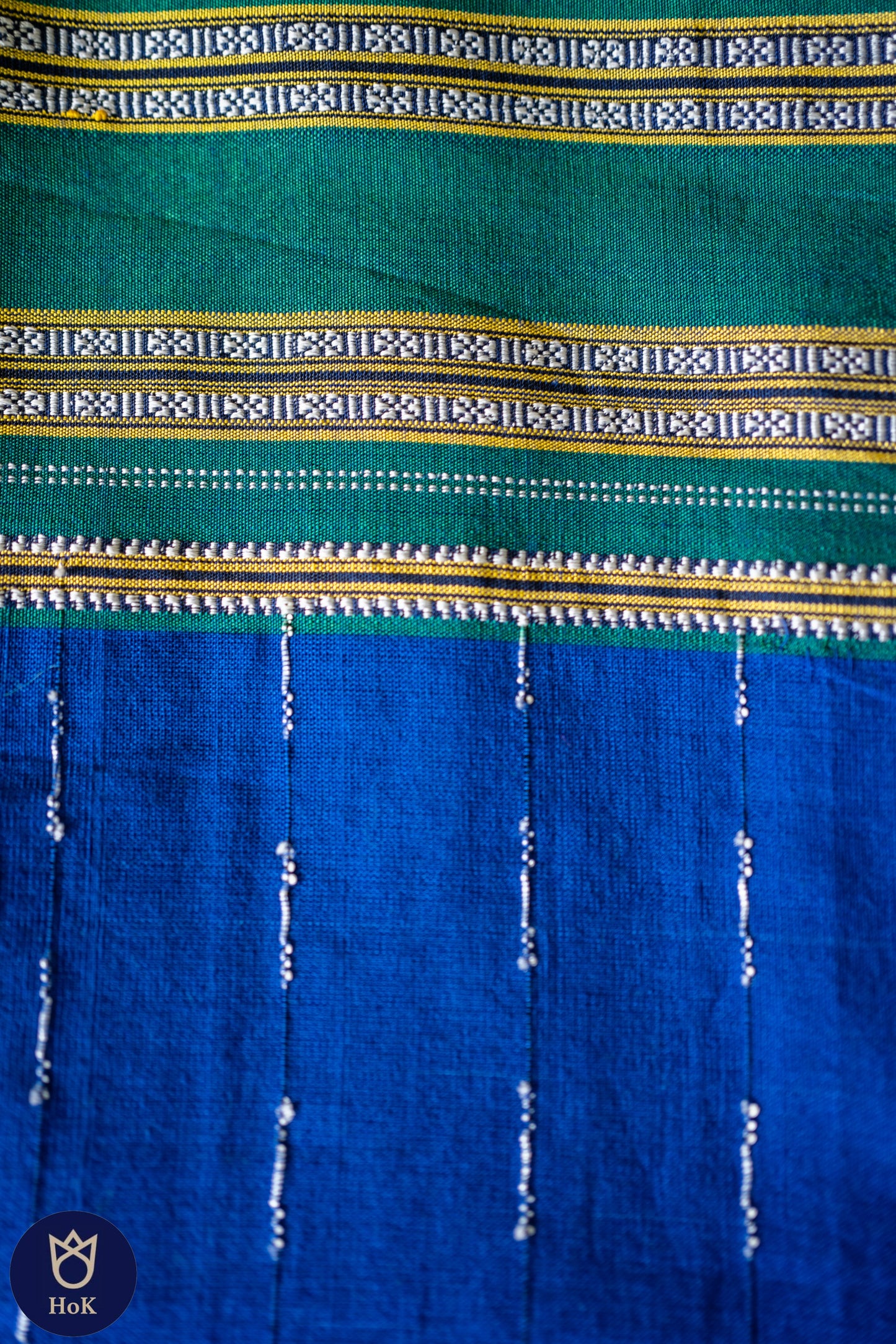 HANDWOVEN Blue Ilkal