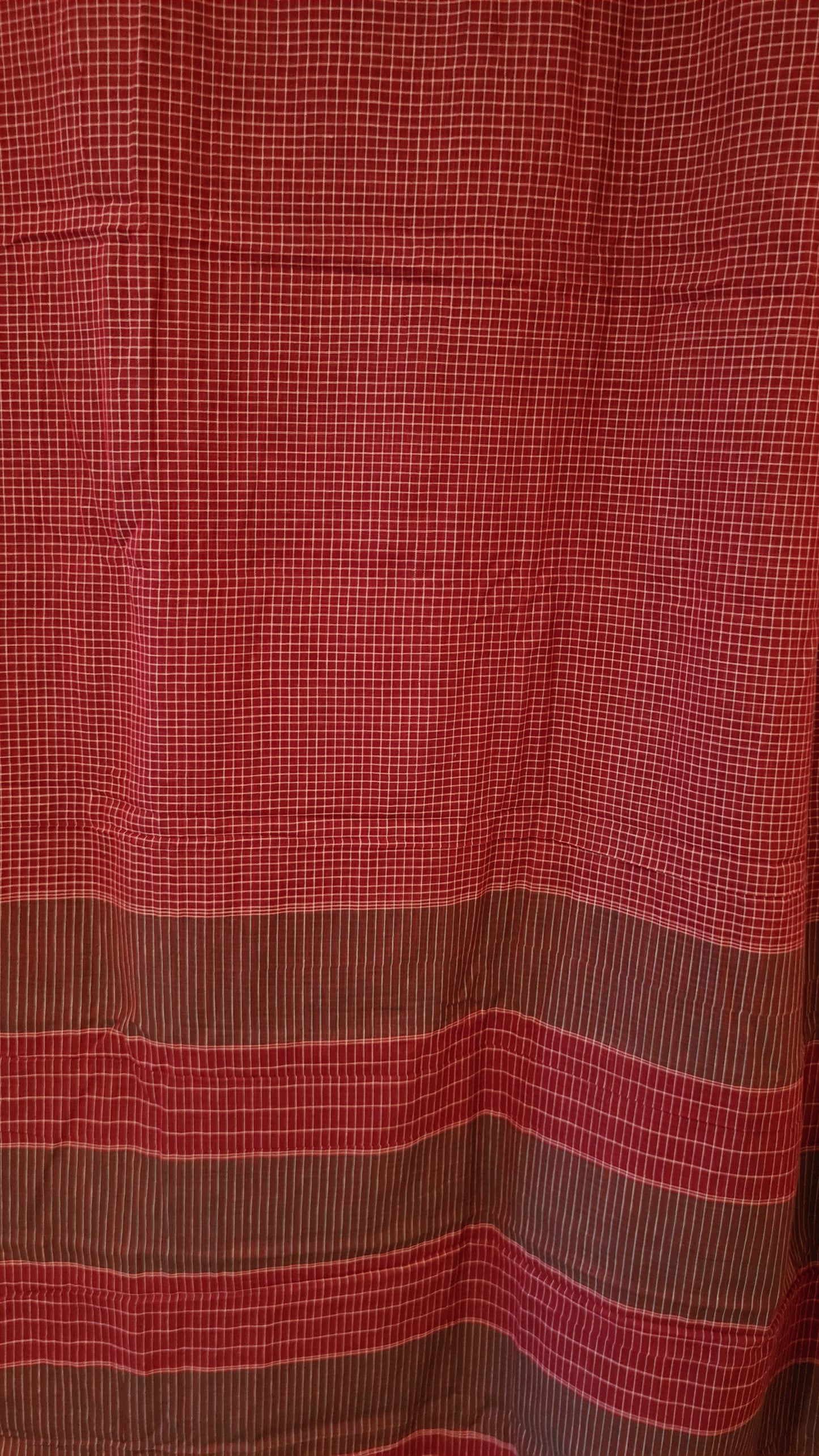 HANDWOVEN Patteda Anchu in Red
