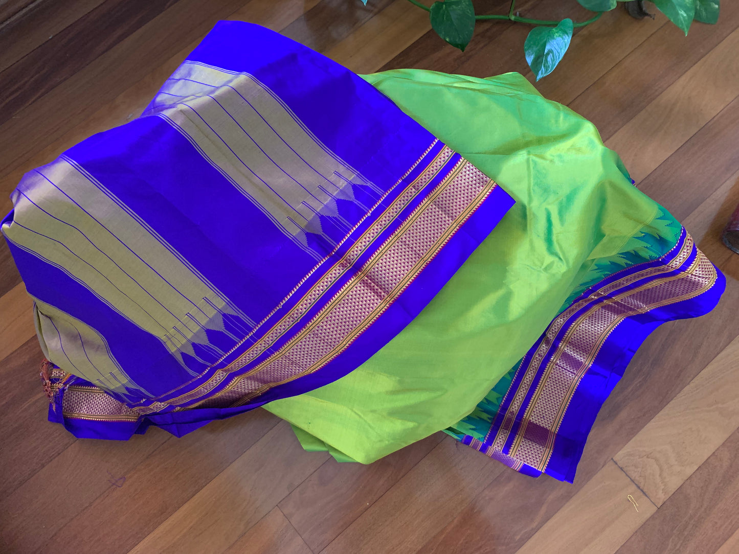 HANDWOVEN Pure Silk ILKAL saree