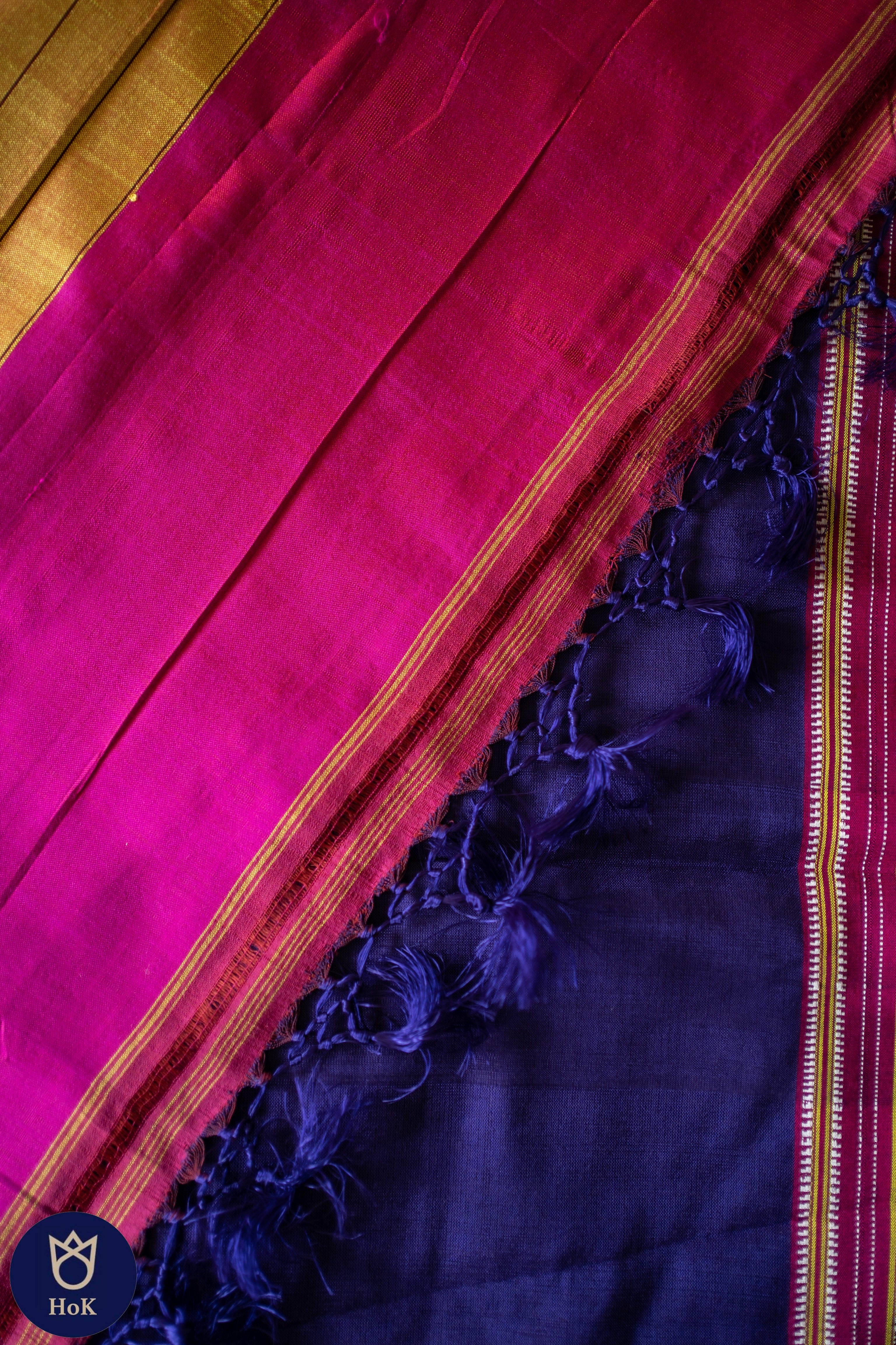 Ready to Wear Saree in Ilkal Silk Cotton Kasuti Embroidery |  readytowearsaree.com